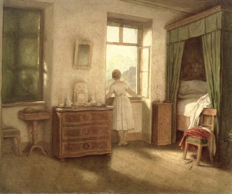 Moritz von Schwind the morning hour oil painting picture